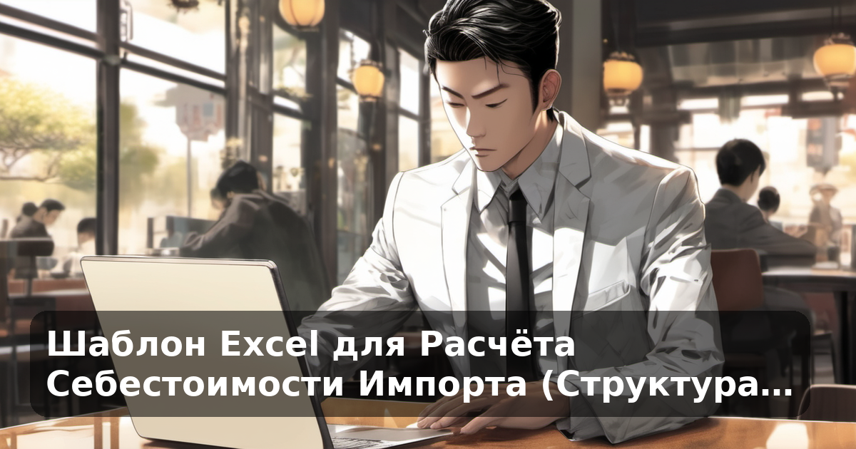 Шаблон Excel для Расчёта Себестоимости Импорта (Структура…