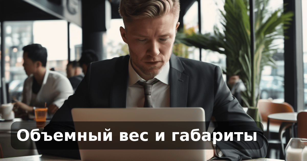 Объемный вес и габариты