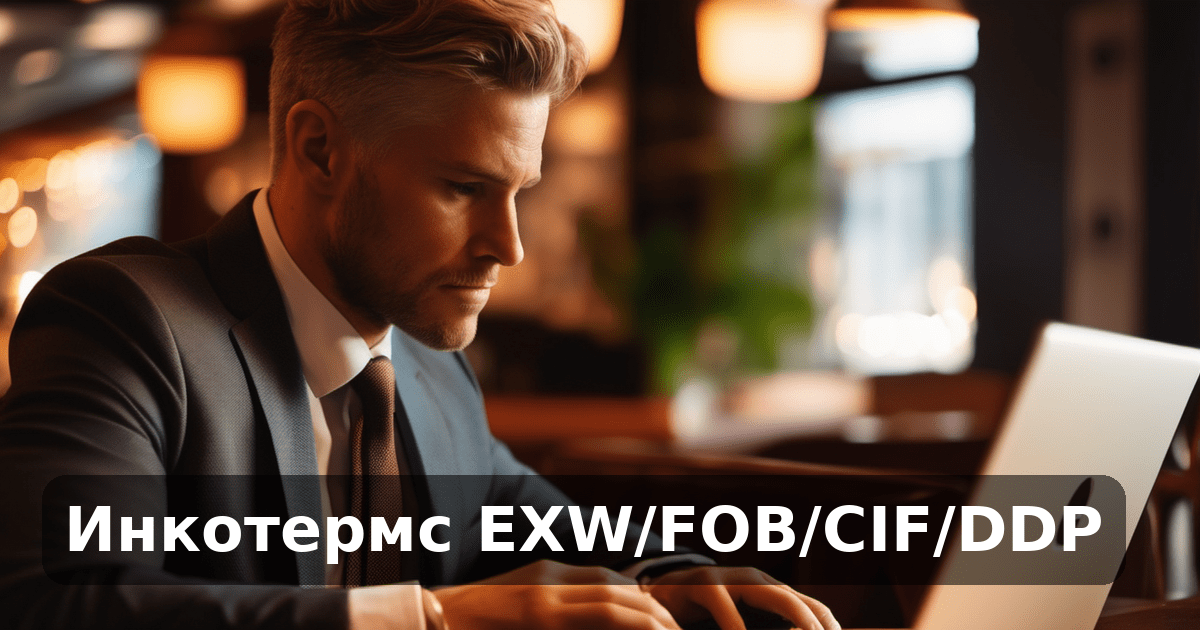 Инкотермс EXW/FOB/CIF/DDP